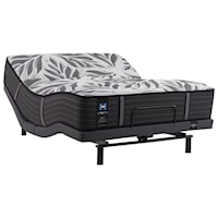 Queen 14" Soft Tight Top Individually Wrapped Coil Mattress and Ergomotion Pro Tract Extend Power Base