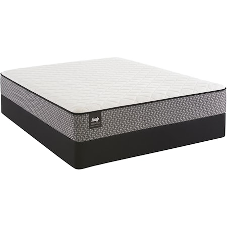 Full 10 1/2" Firm Innerspring Mattress and 5" Low Profile StableSupport™ Foundation