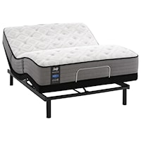 Twin Extra Long 12" Cushion Firm Innerspring Mattress and Ease 3.0 Adjustable Base