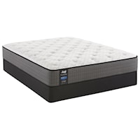 King 12" Cushion Firm Innerspring Mattress and 5" Low Profile StableSupport™ Foundation