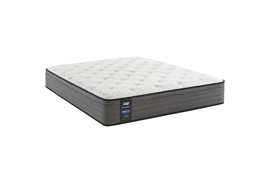 Response Performance H3 Lv 1 CF FxPT Twin 12" CF Fx PT Encased Coil Mattress by Sealy at Lagniappe Home Store