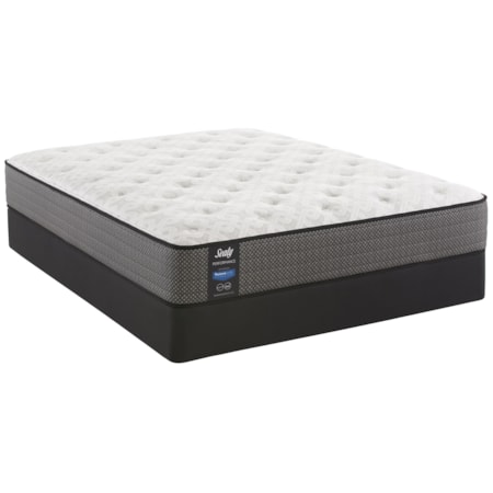 Queen 11 1/2" Cushion Firm Mattress Set