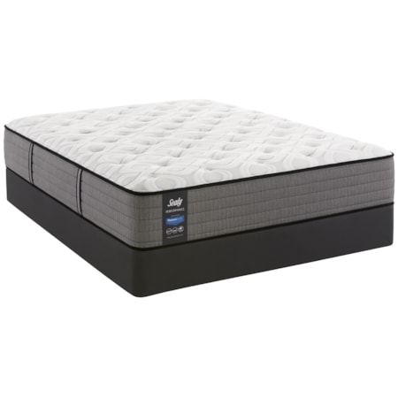 Queen 11" Firm Encased Coil Mattress Set