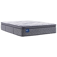 Cal King 15" Plush PT Individually Wrapped Coil Mattress and Ease 3.0 Adjustable Base