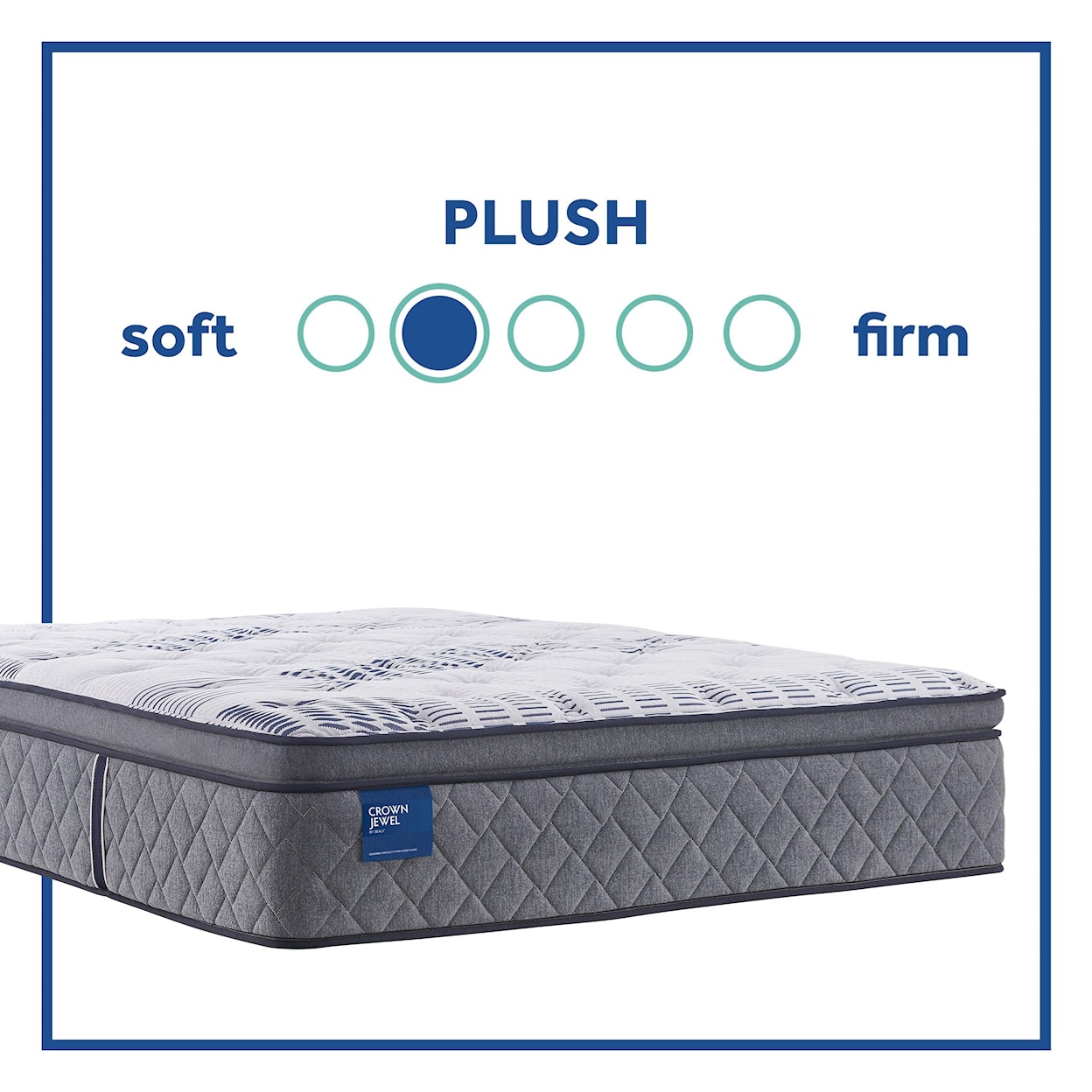 Sealy Roseway Plush PT B6 Twin 15" Plush PT Mattress