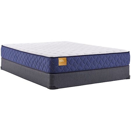 Full 10" Firm Innerspring Mattress and 9" High Profile Foundation