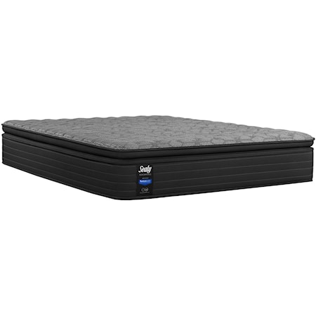 King Plush Euro Pillow Top Encased Coil Mattress