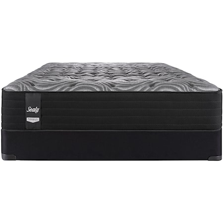 Queen 14 1/2" Firm TT Pocketed Coil Mattress and 5" LP StableSupport™ Foundation