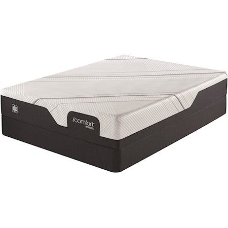 Queen 10" Plush Gel Memory Foam Mattress Set