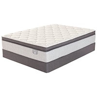 Twin Firm Pillow Top Encase Coil Mattress and 5" Low Profile SertaPedic Foundation