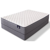 Cal King Firm Pocketed Coil Mattress and 9" Foundation