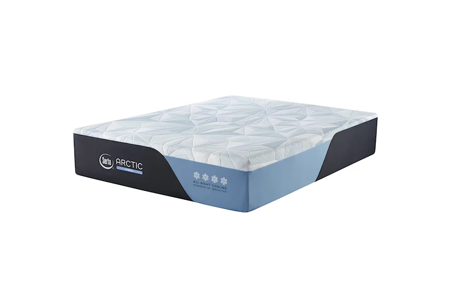 Arctic Medium Hybrid King 13.5" Arctic Medium Hybrid Mattress by Serta at Miller Waldrop Furniture and Decor