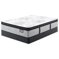 King Pillow Top Pocketed Coil Mattress and 5" Low Profile Foundation