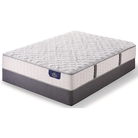 Twin Firm Pocketed Coil Mattress Set