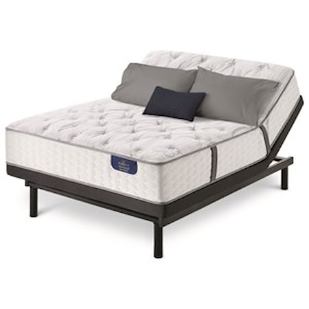 Queen Plush Pocketed Coil Adj Set