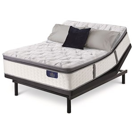 Queen Super Pillow Top Adj Set