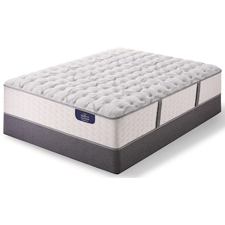 King Luxury Firm Pocketed Coil Mattress Set