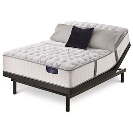 Queen Luxury Firm Pocketed Coil Adj Set