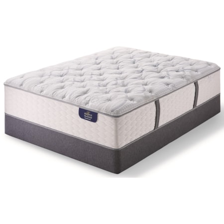 Queen Plush Pocketed Coil Mattress Set