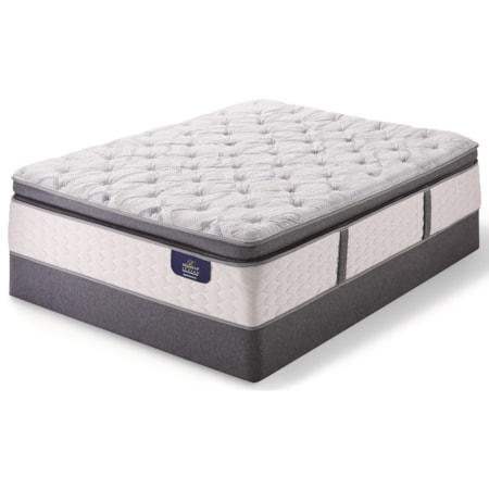 Twin XL Plush Super Pillow Top Low Pro Set