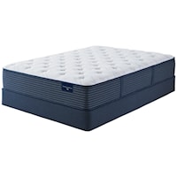 Full 12 1/2" Plush Wrapped Coil Mattress and 5" Low Profile Foundation