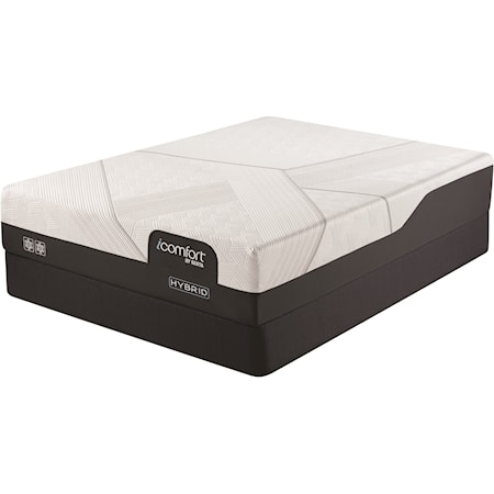 Twin XL 12 1/2" Firm Hybrid Mattress Set