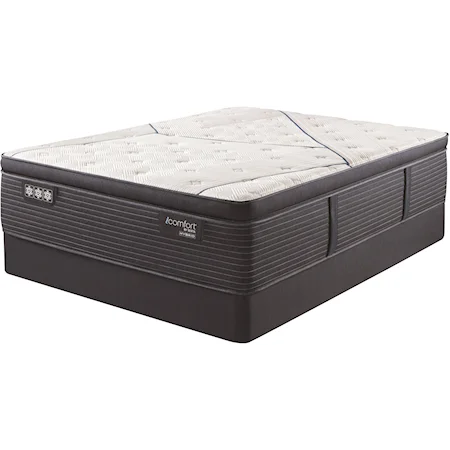 King 17" Medium PT Hybrid Mattress Set