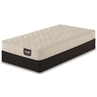 Twin Extra Long Plush Innerspring Mattress and 9" Standard Foundation