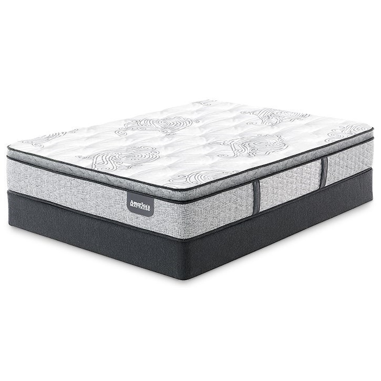 Serta Dolan Firm PT King Pocketed Coil Mattress Set