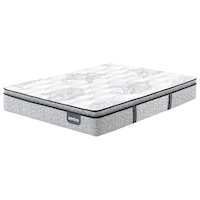 Twin Extra Long Plush Pillow Top Pocketed Coil Mattress and Motion Slim Adjustable Base