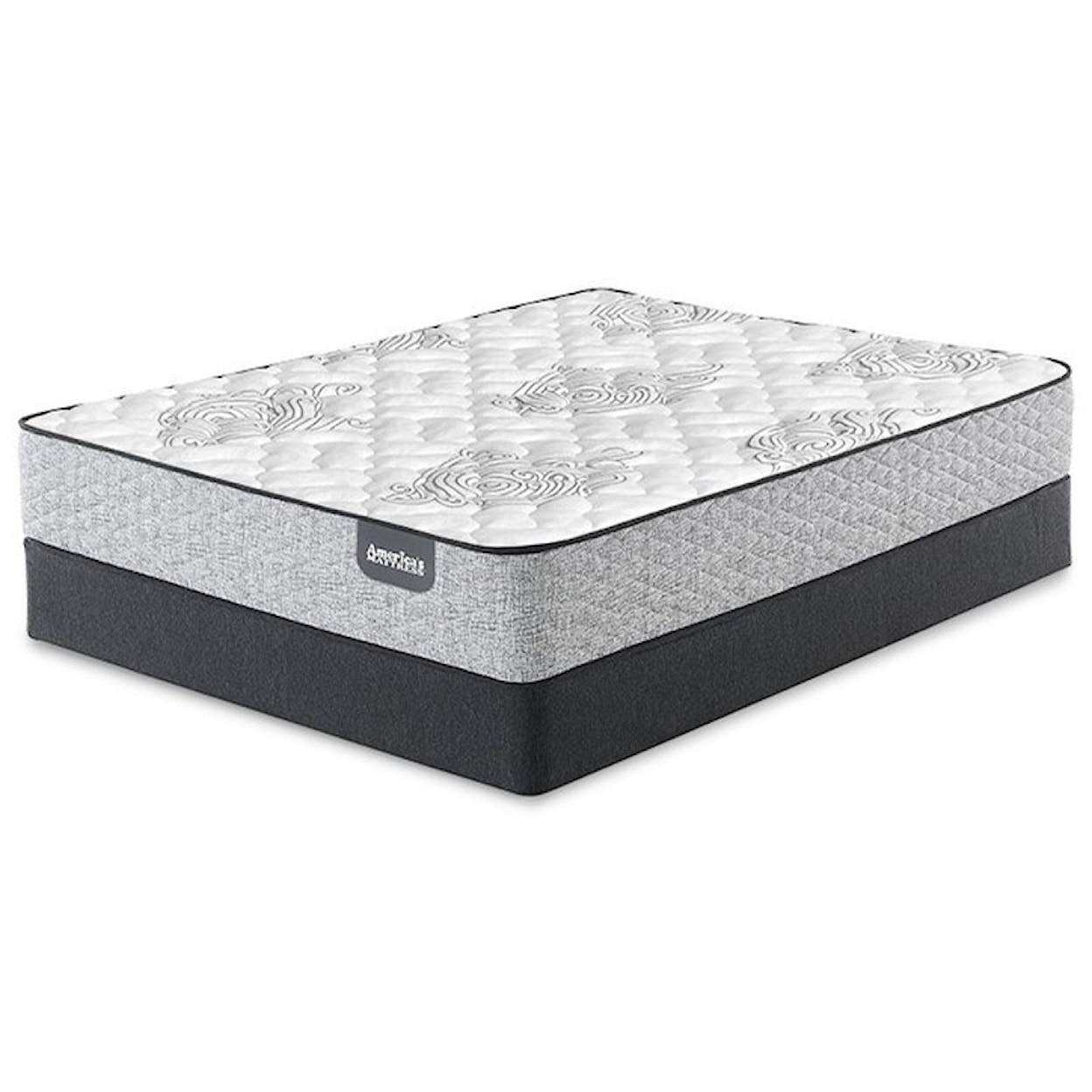 Serta Ember Springs Firm Twin Pocketed Coil Mattress Set