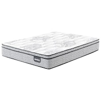 Twin Extra Long Plush Euro Top Pocketed Coil Mattress