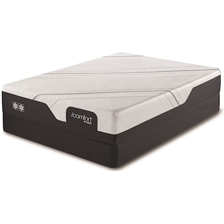 King 11 1/2" Firm Memory Foam Adj Set