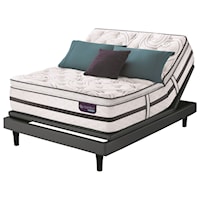 King Super Pillow Top Hybrid Mattress and Motionplus Adjustable Foundation