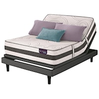 King Firm Hybrid Mattress and Motion Perfect III Adjustable Base