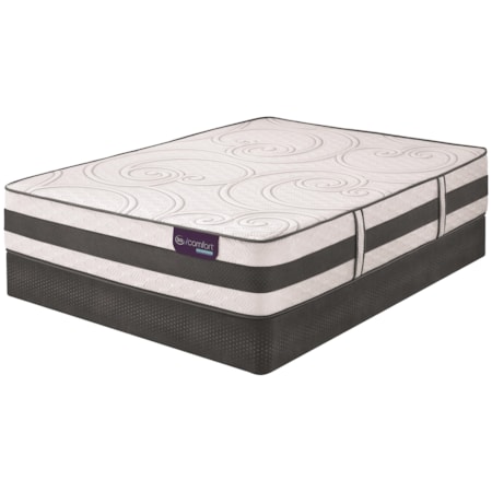 Queen Extra Plush Hybrid Mattress Set, Adj