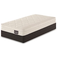 Cal King Plush Euro Top Innerspring Mattress and 5" Low Profile Foundation