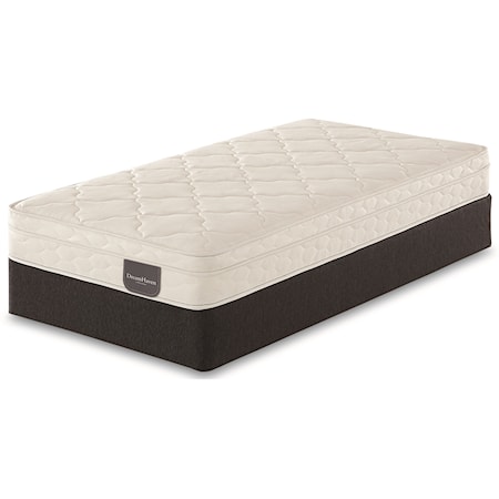 Twin Plush Euro Top Innerspring Mattress and 5" Low Profile Foundation