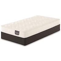 Twin Extra Long Plush Innerspring Mattress and 9" Foundation