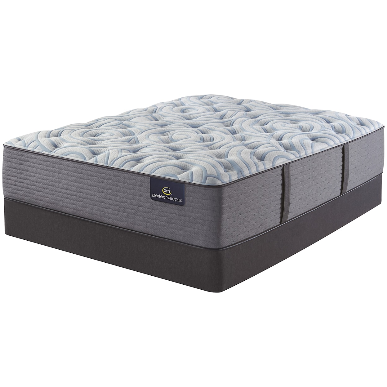 Serta Luminous Sleep Medium Queen 15" Medium Mattress Set