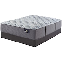 Queen 15" Medium Encased Coil Mattress and 9" High Profile Foundation