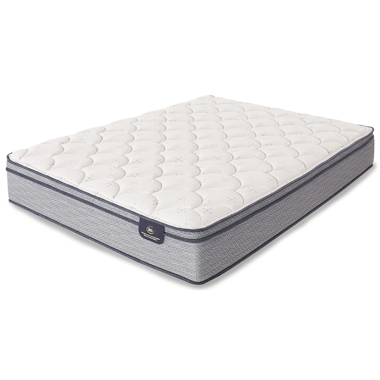 Serta Luxe Edition Armisted Plush Queen Pocketed Coil Adj Mattress Set