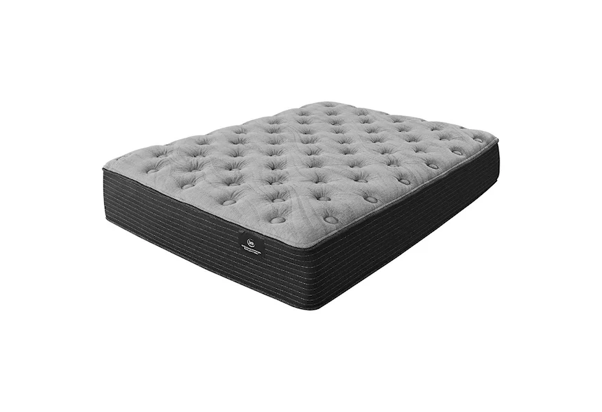 Luxe Edition Brookton Plush Queen Pocketed Coil Mattress by Serta at Darvin Furniture