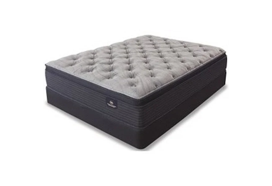 Luxe Edition Grandmere Plush PT Twin Pocketed Coil Low Profile Set by Serta at Royal Furniture
