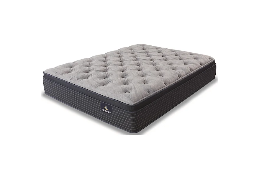 Luxe Edition Grandmere Plush PT King Pocketed Coil Mattress by Serta at Royal Furniture
