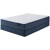Queen 11" Firm Wrapped Coil Mattress and 9" High Profile Foundation
