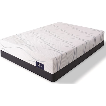 Twin Extra Long Firm Gel Memory Foam Mattress and 5" Low Profile Foundation