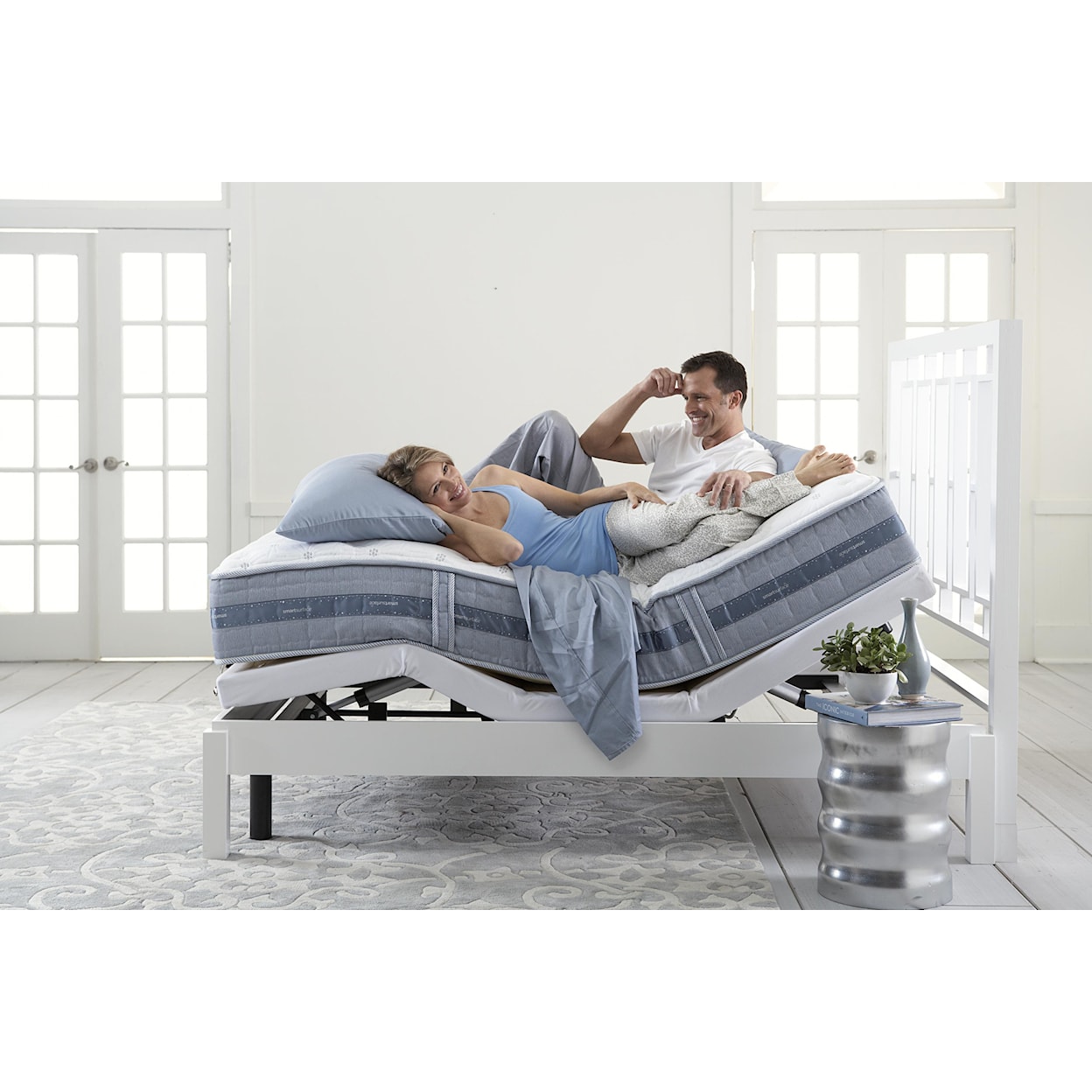 Serta Perfect Sleeper Tidmore Twin XL Firm Adjustable Base Set