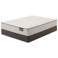 Twin XL Firm Pocketed Coil Mattress and 5" Low Profile Foundation