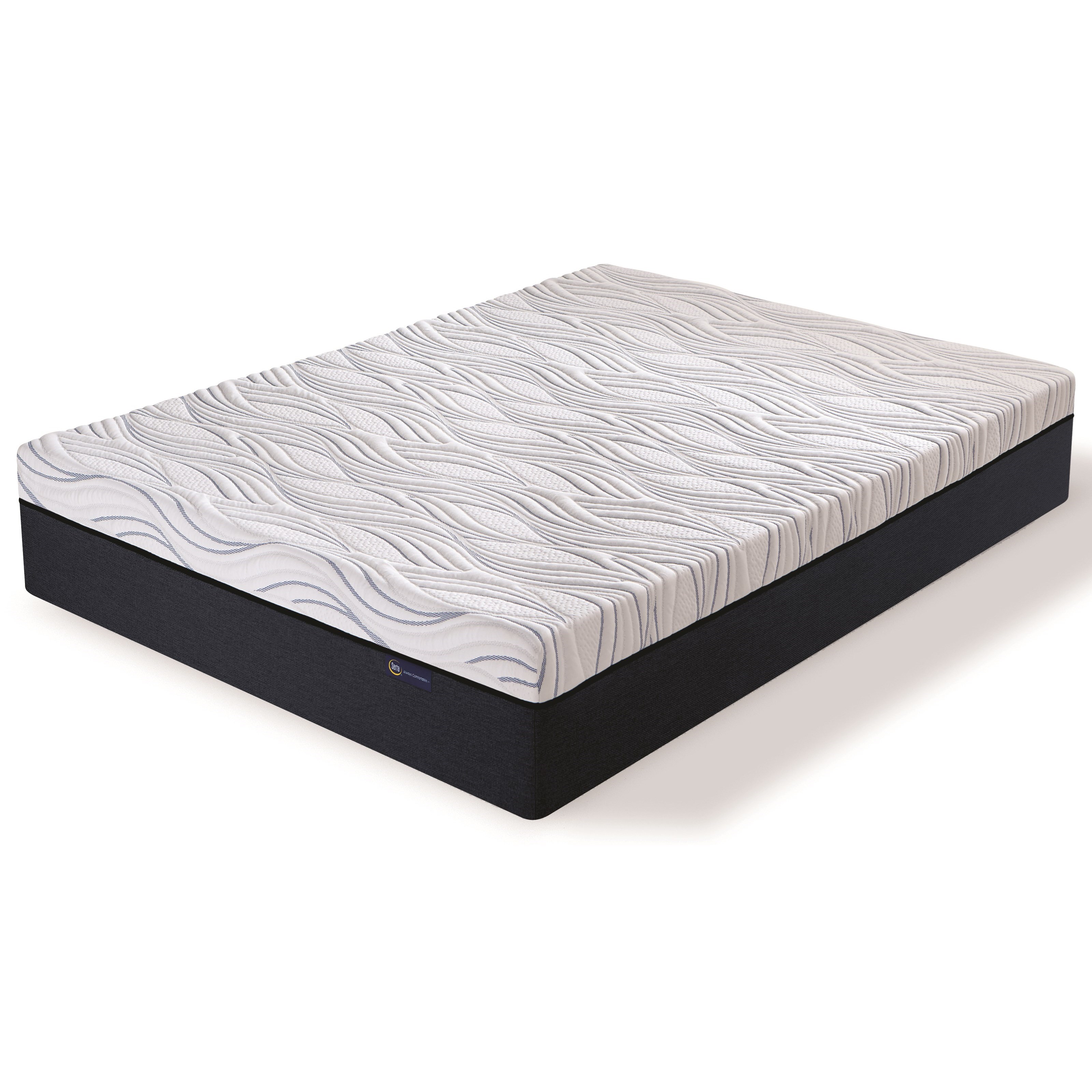 King 10" Firm Gel Memory Foam Mattress